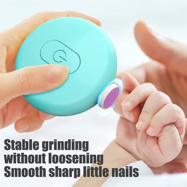 Battery operated baby nail clipper