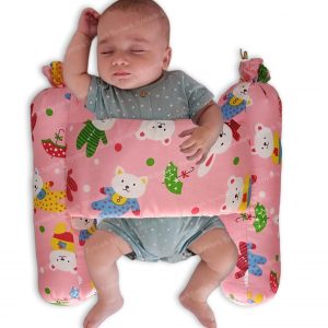 Printed Baby Pillow with Bolster