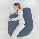 L Shaped Body Pillow with Washable Cover