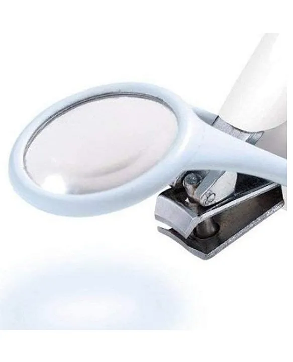 NeonateCare Nail Cutter with magnifier Lens (Nail Cutter with Lens) - Green( Color and design may vary)