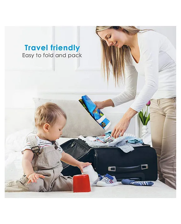 NeonateCare Tummy Time Inflatable Baby Water Play Mat (Color And Design May Vary)