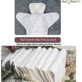 Reusable Cloth Diaper with Diaper Inserts - Blue Astronaut Print - NeonateCare India