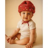 Baby Helmet, Toddler Head Protector for 6+ Months - (Red space Print Helmet) - NeonateCare India