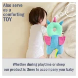 Baby Head Protector & Baby Crawling Safety Pillow Adjustable Toddler Baby Head Protection Cushion Backpack - (Unicorn Head Protector with Knee pads) - NeonateCare India