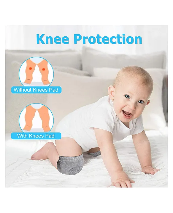 Baby Head Protector & Baby Crawling Safety Pillow Adjustable Toddler Baby Head Protection Cushion Backpack - (Unicorn Head Protector with Knee pads)