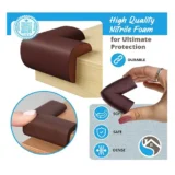 Baby head protector (blue feathers head protector) and 10 pcs corner guards - NeonateCare India