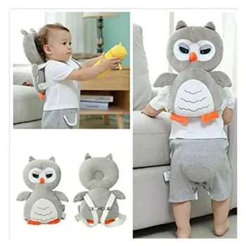 Baby head protector (Grey head protector) and 10 pcs corner guards - NeonateCare India