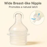 Premium Steel Feeding Bottle ( Steel Bottle with pink sleeves) - 240 ml) - NeonateCare India