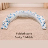 Pop Up Mosquito Net Large Size foldable Mosquito Net - Blue Elephant print Pop Up Mosquito Net - NeonateCare India