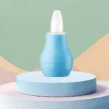 Baby Silicone Nose Cleaner Nasal Aspirator for Babies - (Blue Nose Cleaner) - NeonateCare India