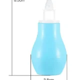 Baby Silicone Nose Cleaner Nasal Aspirator for Babies Pack of 2 - (2 Blue Nose Cleaner) - NeonateCare India