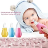 Baby Silicone Nose Cleaner Nasal Aspirator for Babies Pack of 2 - (Blue Nose Cleaner and Pink Nose Cleaner) - NeonateCare India