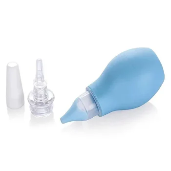 Baby Silicone Nose Cleaner Nasal Aspirator for Babies - (Blue Nose Cleaner) - NeonateCare India
