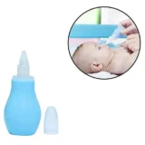 Baby Silicone Nose Cleaner and Fruit Feeder Pack of 2 - (1 Blue Nose Cleaner , 1 Pink Fruit Feeder) - NeonateCare India