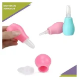 Baby Silicone Nose Cleaner and Fruit Feeder Pack of 2 - (1 Pink Nose Cleaner , 1 Pink Fruit Feeder) - NeonateCare India