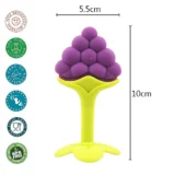 Fruit Shaped Teether Pack Of 4 - (4 Fruit Teether) (MultiColor) - NeonateCare India