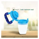 Silicone Fruit and Food Feeder - (Blue Fruit feeder) - NeonateCare India
