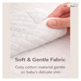 Adjsutable Pillow with Mustard seeds - White pillow with Mustard seeds - NeonateCare India