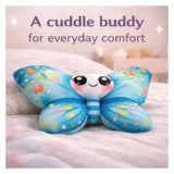 Butterfly Soft Toy Pillow | Ultra-Soft Plush Baby Pillow | Non-Toxic & Gentle for Kids - Green Butterfly Pillow - NeonateCare India