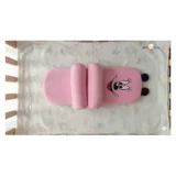 Adjustable pillow and head shaping pillow - Pink Mickey adjustable pillow - NeonateCare India