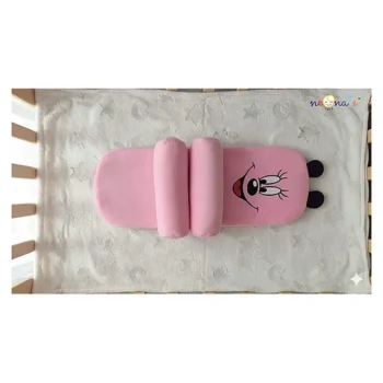 Adjustable pillow and head shaping pillow - Pink Mickey adjustable pillow - NeonateCare India