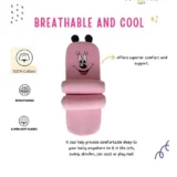Adjustable pillow and head shaping pillow - Pink Mickey adjustable pillow - NeonateCare India