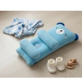 Adjustable Pillow Head shaping pillow - Sky Blue - Double Side Bolster Pillow - NeonateCare India