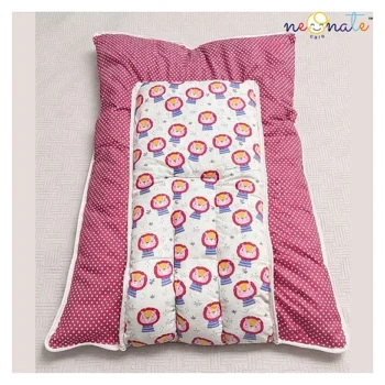 Baby Sleeping Cum Carrying Bag - Pink Lion sleeping bag - NeonateCare India