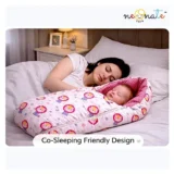 Baby Sleeping Cum Carrying Bag - Pink Lion sleeping bag - NeonateCare India