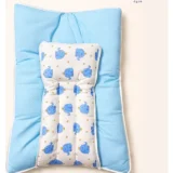 Baby Sleeping Cum Carrying Bag - Blue elephant sleeping bag - NeonateCare India