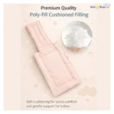Baby Muslin Sleeping Cum Carrying Bag - rainbow ballon print sleeping bag - NeonateCare India