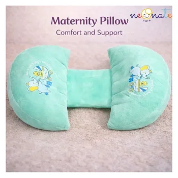 Maternity Pillow/Dual Pregnancy Wedge Pillows for Back & Belly Support - Green pregnancy pillow - NeonateCare India