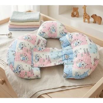 Maternity Pillow/Dual Pregnancy Wedge Pillows for Back & Belly Support - Puppy's cake pregnancy pillow - NeonateCare India