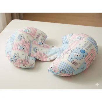 Maternity Pillow/Dual Pregnancy Wedge Pillows for Back & Belly Support - Puppy's cake pregnancy pillow - NeonateCare India